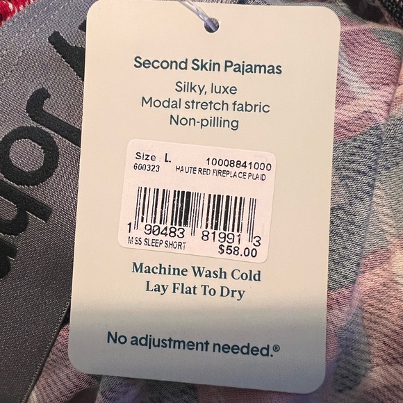 Tommy John Men’s pajama shorts L NWT - Picture 3 of 3